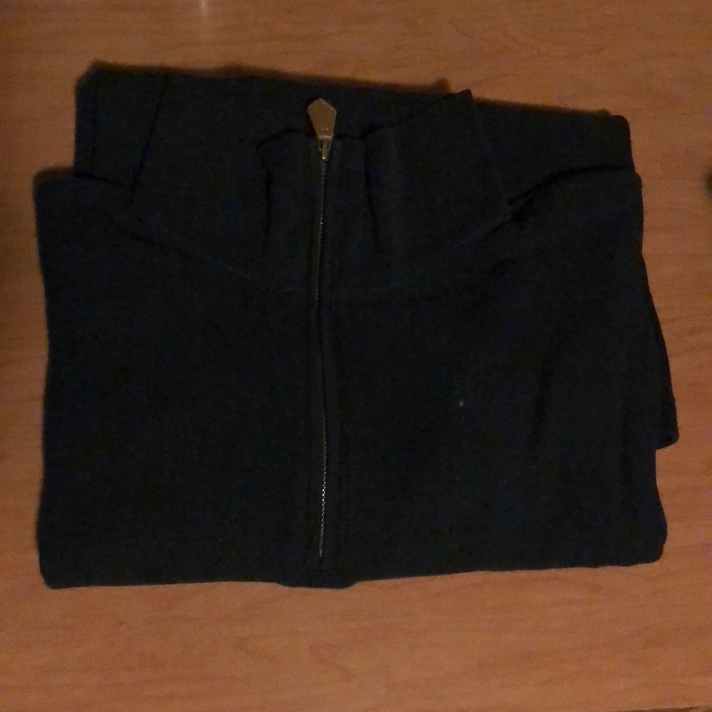 Sweater zip up - black